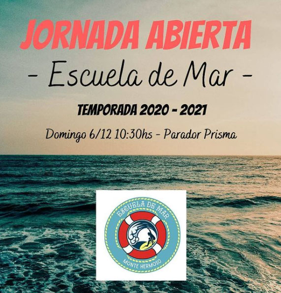 Escuela de Mar en Monte Hermoso,